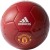 adidas mufc football - size: 5(pack of 1, red, white)