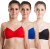 beauty aid by riyatouch ® women's bralette non padded bra(red, blue, black) CSRD-RBA-CMB3-1005-100