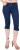 fck-3 women's blue capri FCK-3-500-Denimx