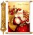 lolprint merry christmas gold scroll greeting card(multicolor, pack of 1)