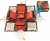 crack of dawn crafts 3 layered birthday explosion box - orange fun greeting card(orange, black, pac