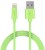 Aukey CB-D20 1 m Power Cord(Compatible with phone, Green)