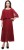 eavan women maxi maroon dress EA2288