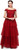 eavan flared gown(maroon) EA2294