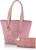 butterflies stylish combo pink hand-held bag