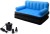 ibs airsofa cum bed 5 in pp (polypropylene) 3 seater inflatable sofa(color - blue)