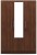 spacewood optima engineered wood 3 door wardrobe(finish color - walnut rigato, mirror included)