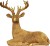 art n hub fengshui luck symbol deer animal statue interior décor gift item(h-38 cm) decorative sho