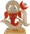 art n hub lord ganesha & om sign idol home décor pooja statue gift item decorative showpiece  -  6