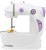 benison india ™imported 4 in 1 mini electric sewing (silai) machine with foot pedal & adapter, po