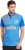 sportigo geometric print men turtle neck blue t-shirt SMC-T20-N18-S