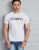 metronaut printed men round or crew white t-shirt MS17CN003