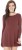 forever 21 women a-line maroon dress 00219501-RUST