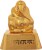 art n hub car dashboard god ganesh / ganpati / lord ganesha idol- gold plated handicraft decorative