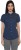 annabelle by pantaloons formal half sleeve printed women dark blue top
