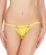la intimo women thong yellow panty(pack of 1) LIPYGS002YW0