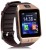 apex apxdz09 smart watch phone brown smartwatch(brown strap regular)