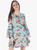 faballey women skater blue dress DRS01994