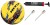 nivia combo of 3, storm football (yellow) size-5, vixen pump, and needle football - size: 5(pack of