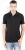 puma solid men polo neck black t-shirt 57115902black