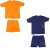 Tintin Baby Boys & Baby Girls Casual T-shirt Shorts(Multicolor)