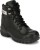 kavacha steel toe safety shoe ,s19 hiking & trekking shoes for men(black)