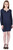elywomen women balloon/bubble blue dress EF10008B