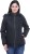 trufit full sleeve solid women's jacket 5520-Black