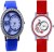 ReniSales New Latest Fashion Blue Red Passion Combo Women Watch Analog Watch  - For Girls