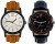 Naksh Fashion FOX-M-422-423 Designer Stylish Watch combo With Fancy Dial And Belt Analog Watch  - F