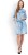tokyo talkies women shirt light blue dress TTJ6001845 BLUE