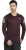 adidas solid men round neck maroon t-shirt CV4257DRKBUR