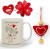 indigifts mug, showpiece, soft toy, greeting card gift set