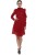 aayu women fit and flare red dress AA#0093 COLD CUT FRILL DRESS