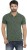 peter england university printed men polo neck dark green t-shirt JKP517012888DarkGreenSolid
