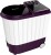 Whirlpool 9.5 kg 5 Star, Hard Water wash Semi Automatic Top Load Purple, White(ACE XL 9.5 Royal Pur