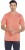 reebok solid men round or crew orange t-shirt DS9887BORANG