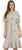 tokyo talkies women a-line beige dress TTJ6002063 BEIGE