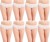 glus women bikini white panty(pack of 8) AC-GP1019-PACK-8