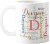 gns devyani gift m006 ceramic mug(325 ml)