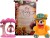 natali traders greeting card, soft toy, showpiece gift set