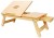 kenzo adjustable multipurpose wood portable laptop table(finish color - brown)