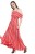 pluss women maxi red dress LDR3129-REDSTRIPE
