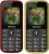 Peace P3 Combo of Two Mobiles(Yellow $$ Black & Red $$ Black)