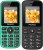 Peace P4 Combo of Two Mobiles(Green $$ Black & Black $$ Red)