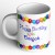 abaronee happy birthday deepak b001 ceramic mug(350 ml)