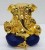 gold art india gold plated lord ganesh (4.5x4x3cm)/ ganesha online/ god ganesh idol/ vinayaka idol/