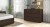 urban ladder barrie large engineered wood free standing chest of drawers(finish color - dark walnut
