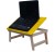 star evlt001ylw wood portable laptop table(finish color - yellow)