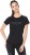 puma casual short sleeve printed women black top